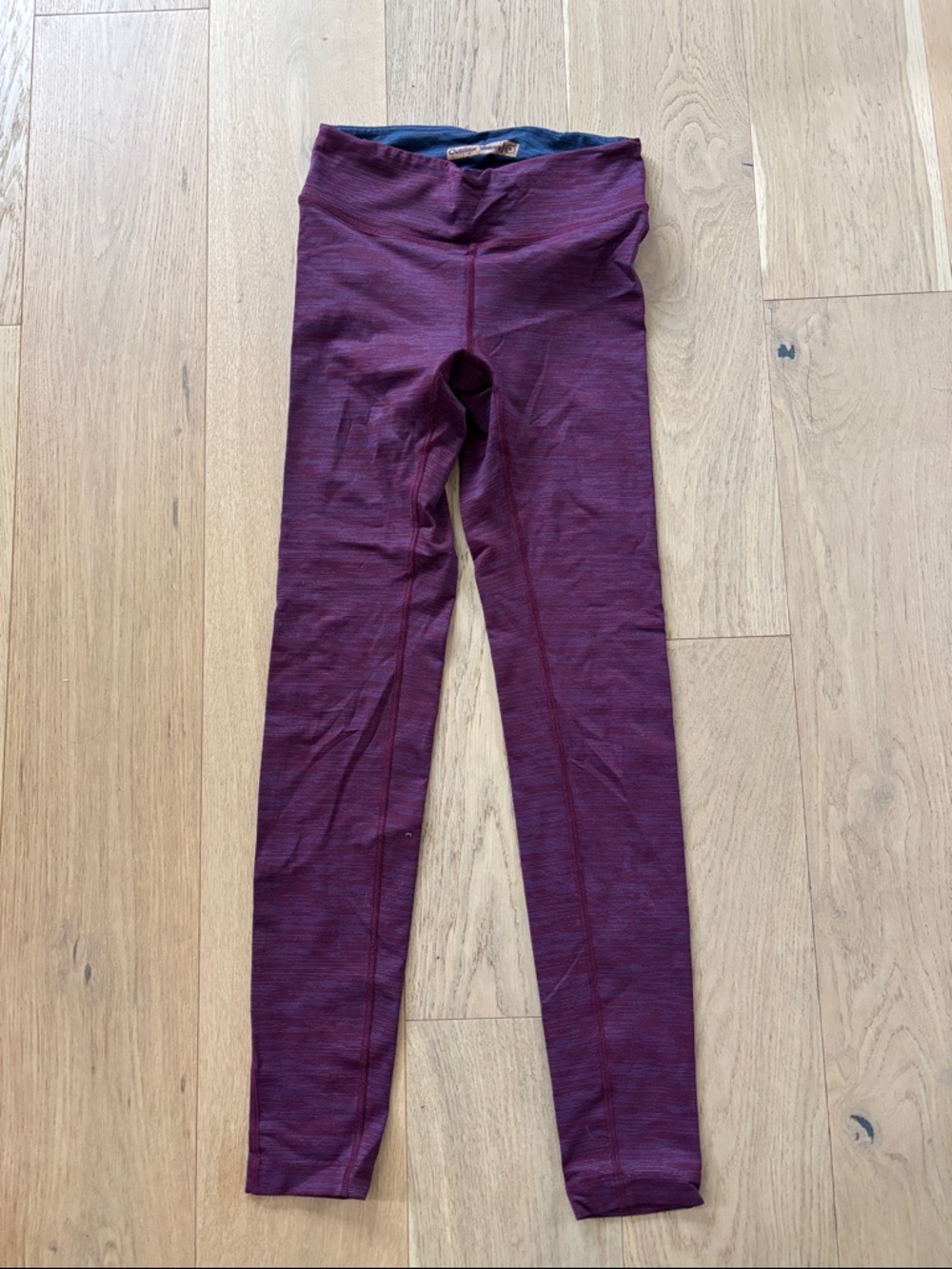 Outdoor Voices Plum Heather High-Rise Leggings